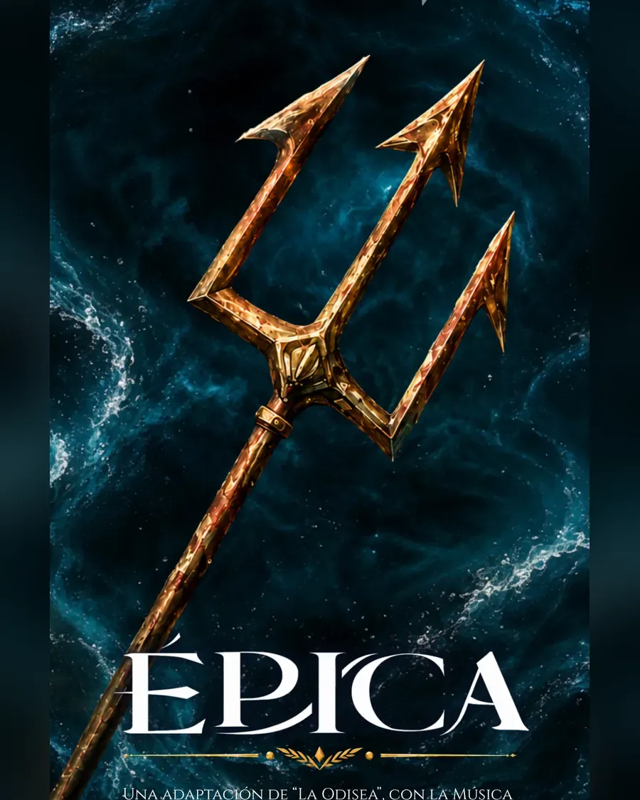 Afiche de Épica, el musical