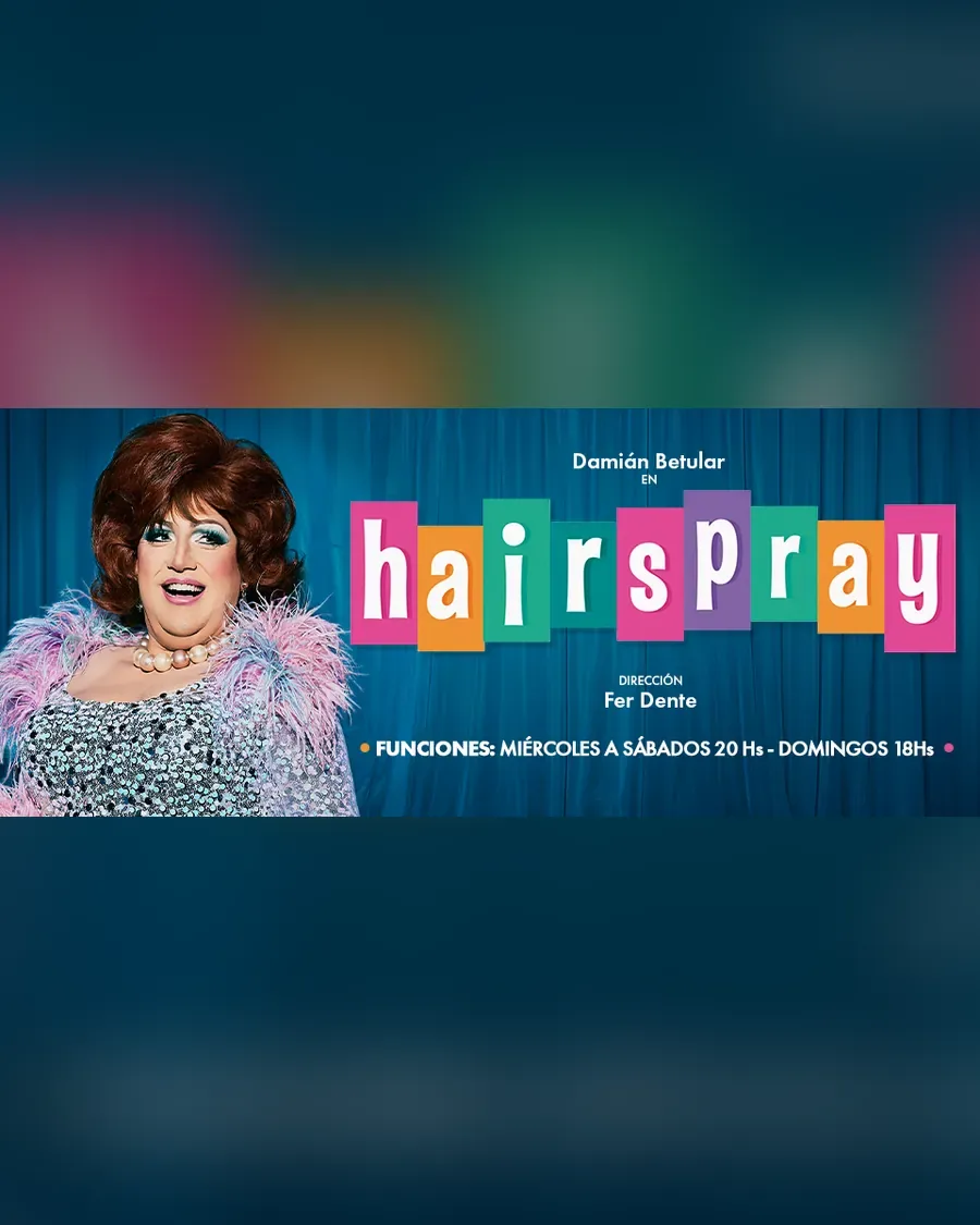 Afiche de Hairspray en Coliseo