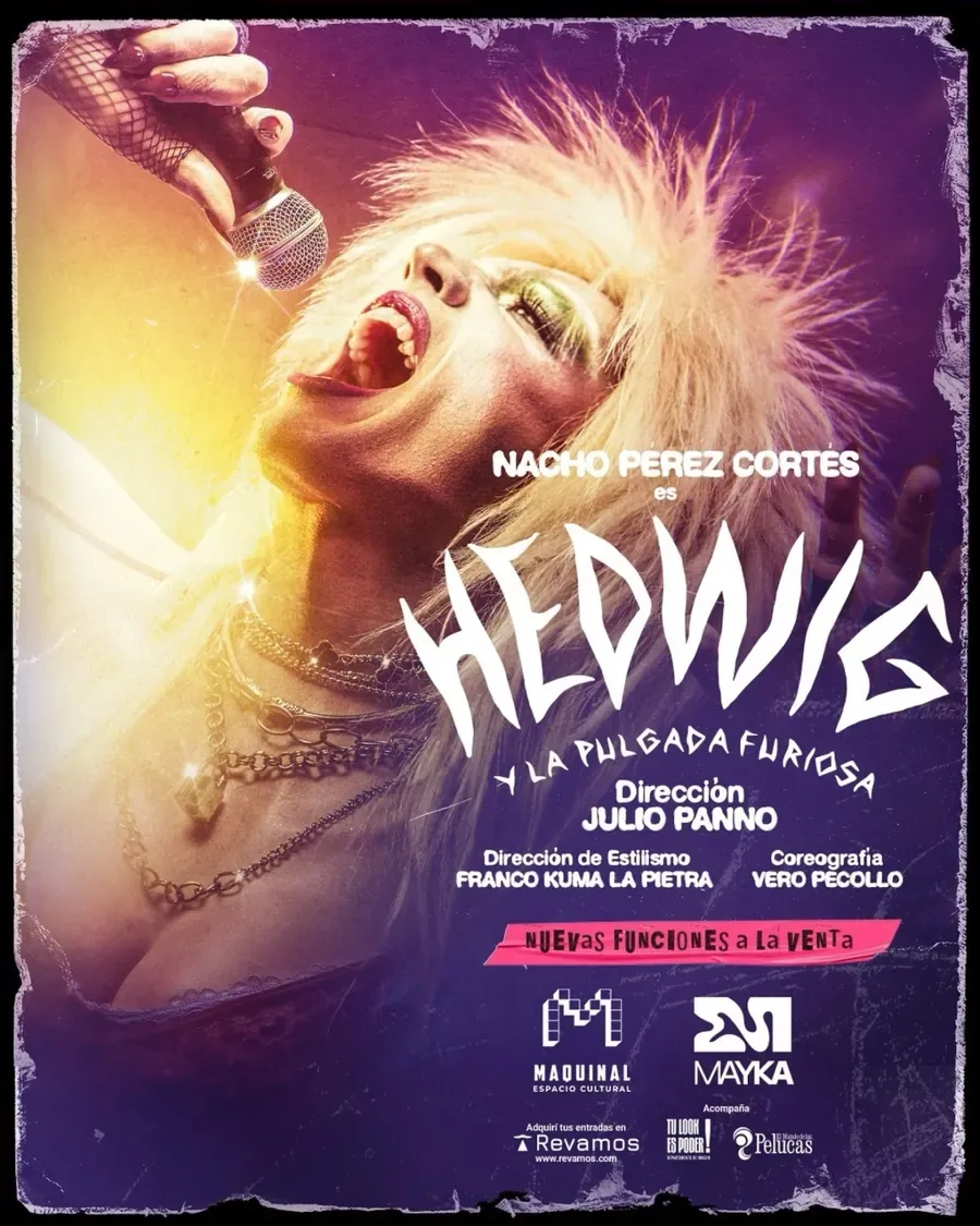 Afiche de Hedwig y la pulgada furiosa en Maquinal
