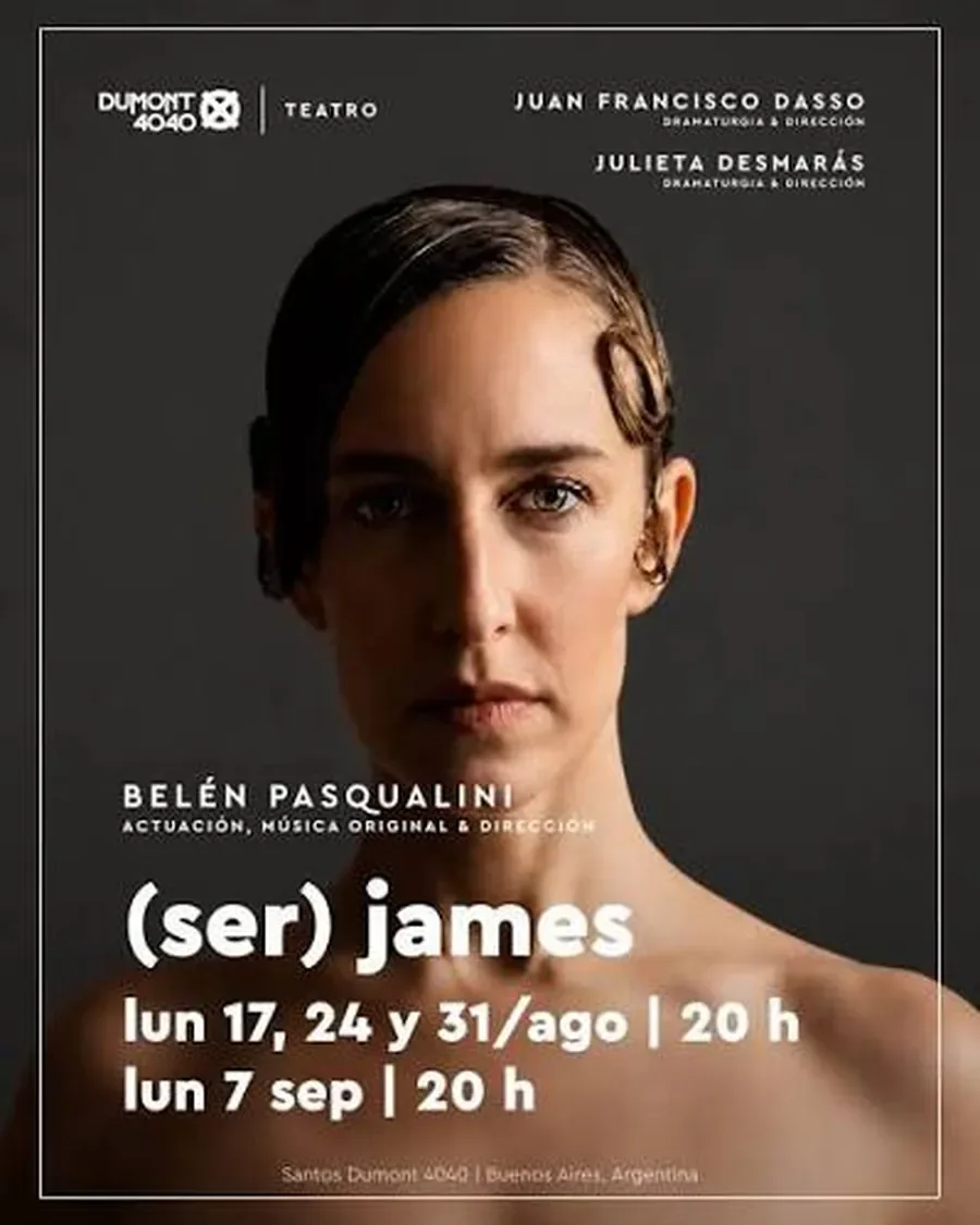 Afiche de (Ser)James en Dumont 4040